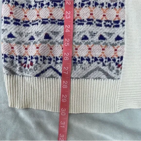 Skies Are Blue Women's Cardigan Sweater Medium Geometric Aztec Western Cowgirl - Picture 5 of 9